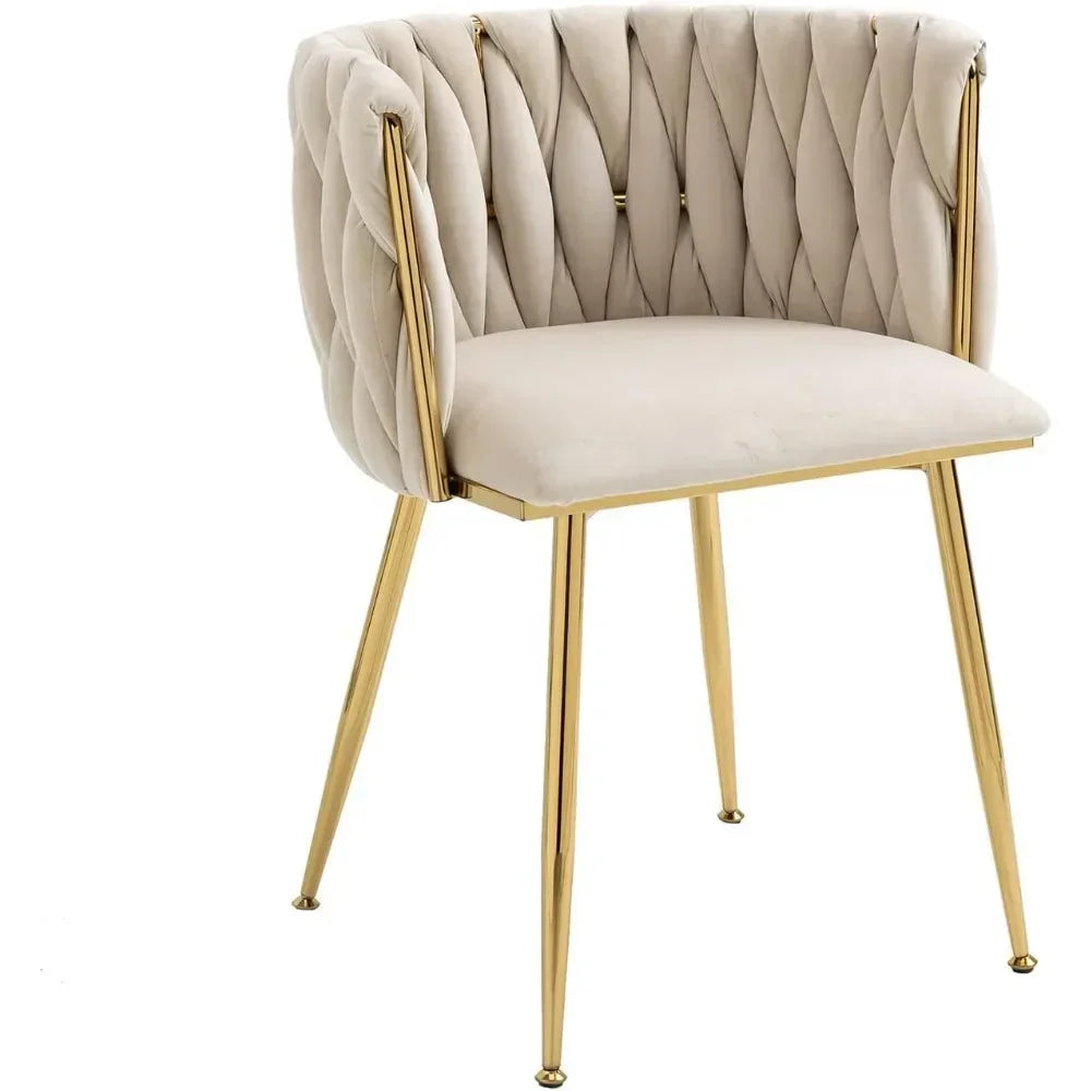 Modern Velvet Tufted Dining Chairs