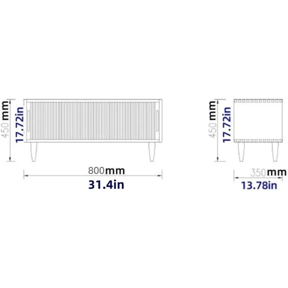 Solid Wood Shoe Storage Bench