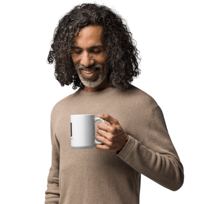 KozyTrends White Glossy Mug