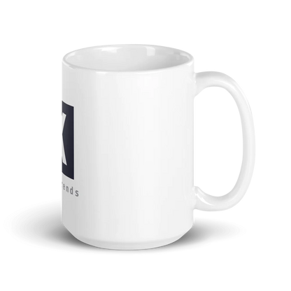 KozyTrends White Glossy Mug