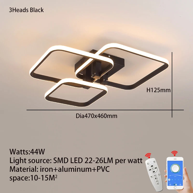 Modern Rectangular Led Ceiling Lights - KozyTrends