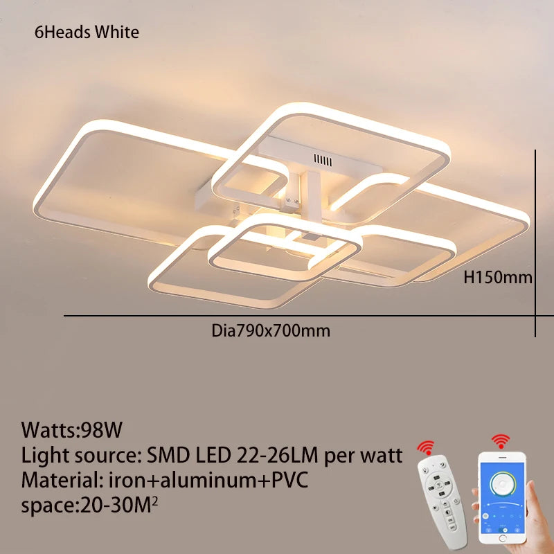 Modern Rectangular Led Ceiling Lights - KozyTrends