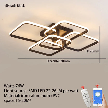 Modern Rectangular Led Ceiling Lights - KozyTrends