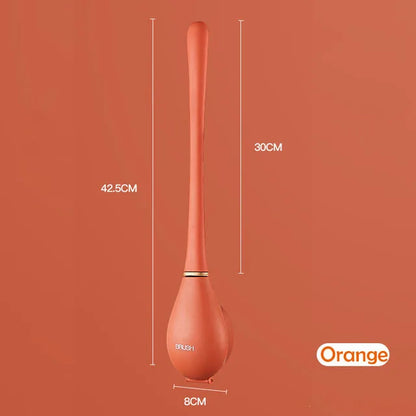 Wall-Mounted Silicone Toilet Brushes With Holder Set - KozyTrends