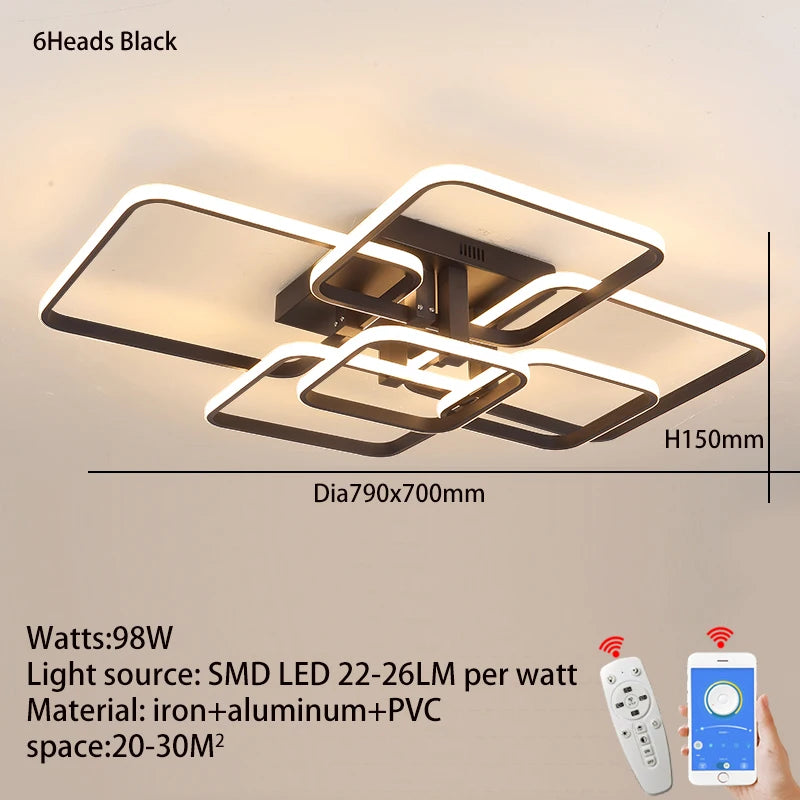 Modern Rectangular Led Ceiling Lights - KozyTrends
