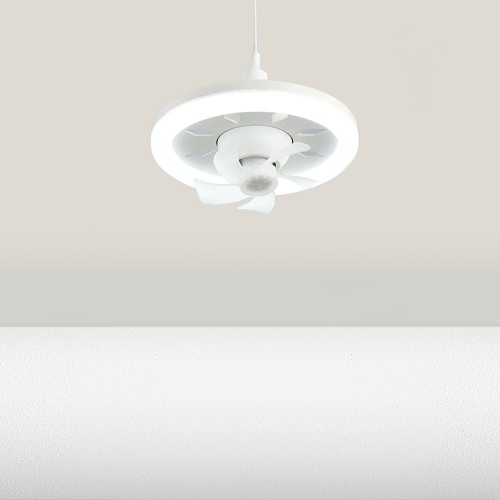 LED Swing Head Fan Light - KozyTrends