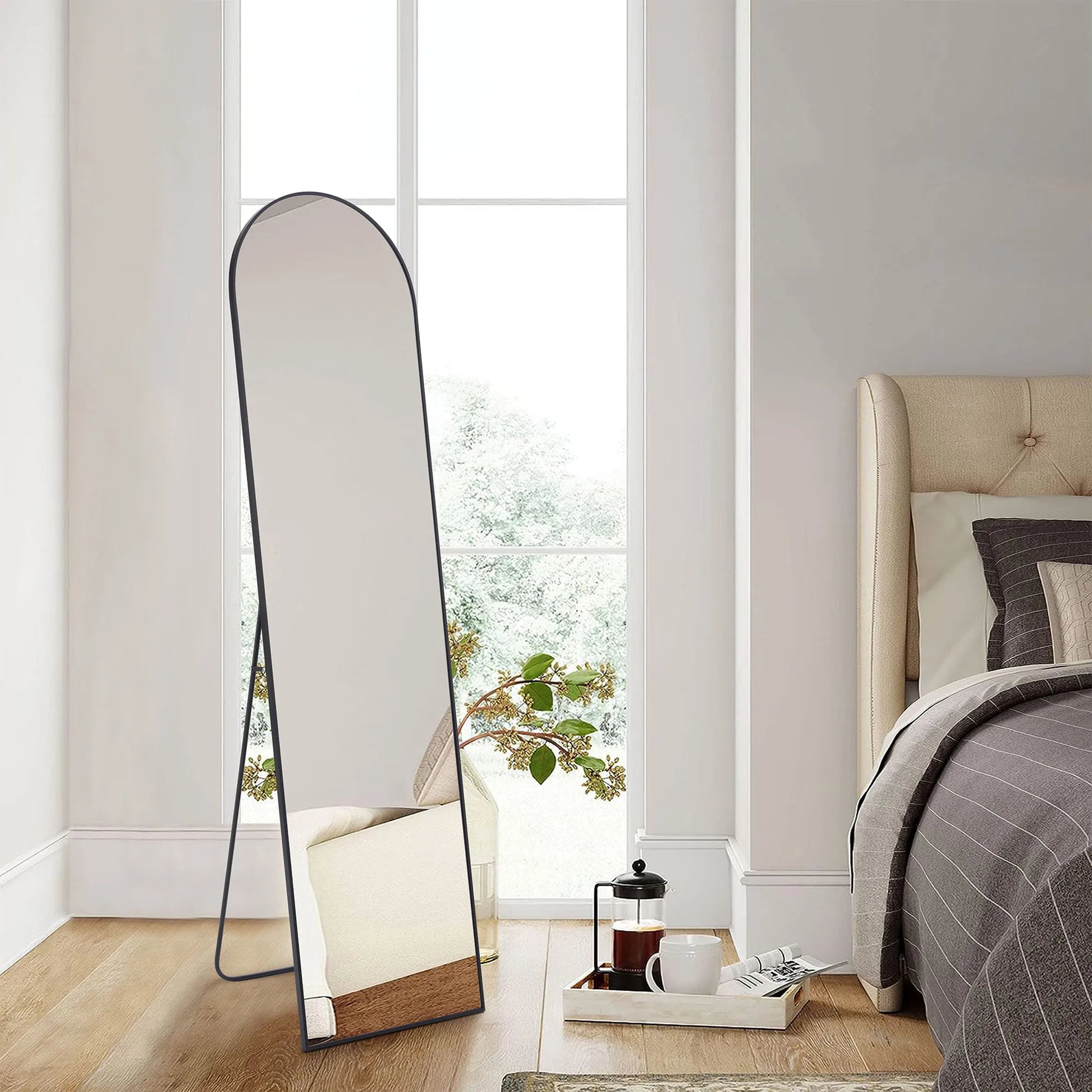 JHK Full Body Floor Mirror 59"x16" - KozyTrends