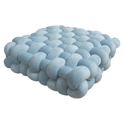 Decorative Hand-Made Knotted Square Plush Pillows - KozyTrends