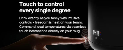 Smart Self-Heating, Temperature Controlled Coffee Mug