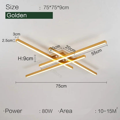 LumiAura Nordic Ceiling Light