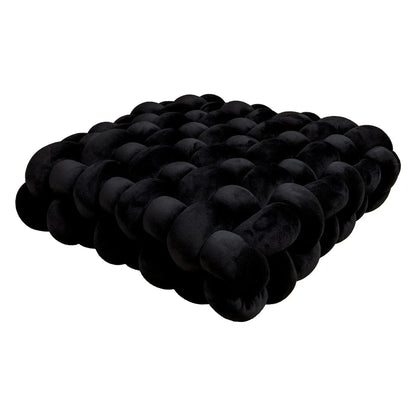 Decorative Hand-Made Knotted Square Plush Pillows - KozyTrends