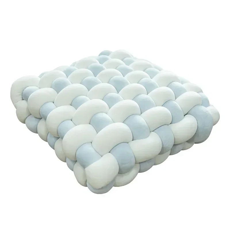 Decorative Hand-Made Knotted Square Plush Pillows - KozyTrends