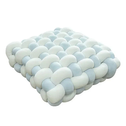 Decorative Hand-Made Knotted Square Plush Pillows - KozyTrends