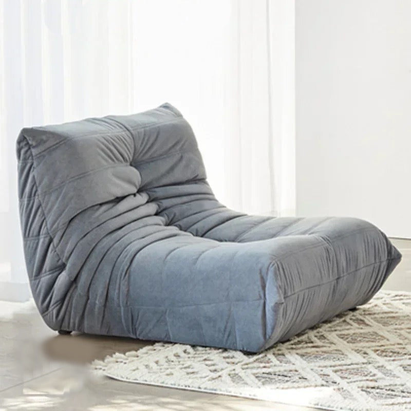 Luxury Velvet Floor Lounge Chair