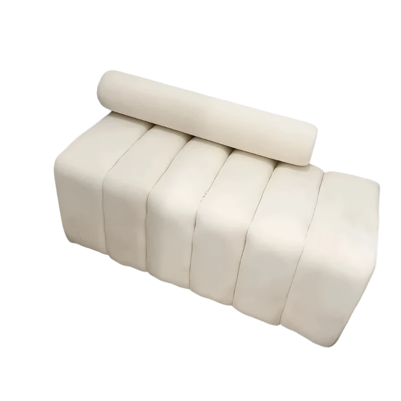 Modern Minimalist Sculptural Ottoman