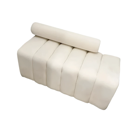 Modern Minimalist Sculptural Ottoman