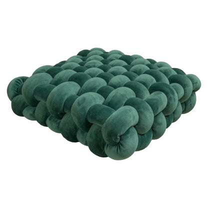 Decorative Hand-Made Knotted Square Plush Pillows - KozyTrends