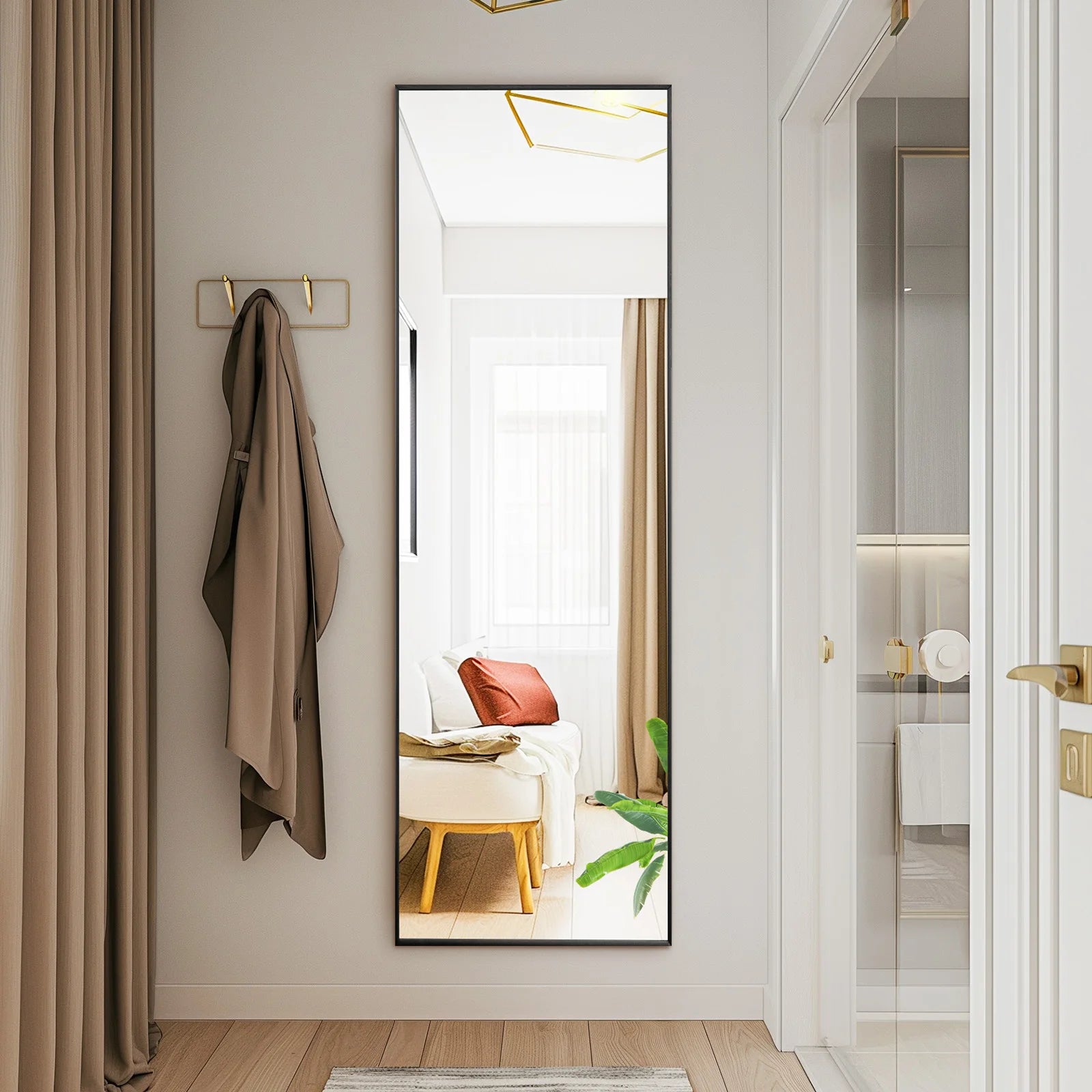64"x21" Full Length Mirror - KozyTrends