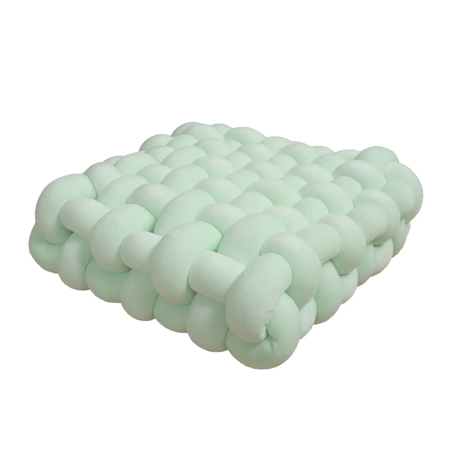 Decorative Hand-Made Knotted Square Plush Pillows - KozyTrends