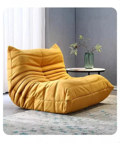 Luxury Velvet Floor Lounge Chair