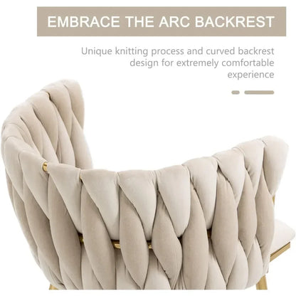 Modern Velvet Tufted Dining Chairs