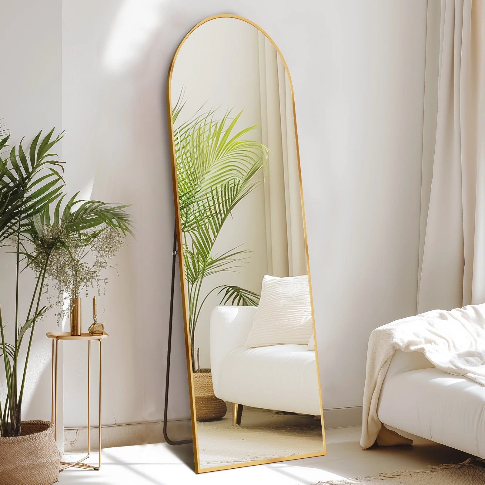 JHK Full Body Floor Mirror 59"x16" - KozyTrends