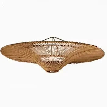 Handwoven Rattan Ceiling Light