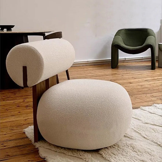 Modern Nordic Velvet Lounge Chair
