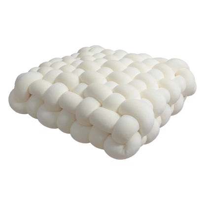 Decorative Hand-Made Knotted Square Plush Pillows - KozyTrends