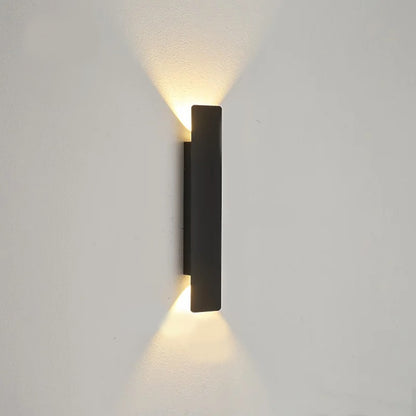 Outdoor Waterproof LED Wall Lamp - black large variant
