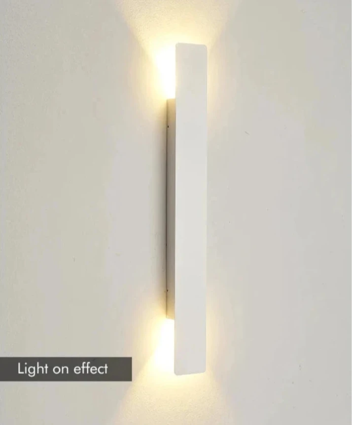 Outdoor Waterproof LED Wall Lamp- white close up