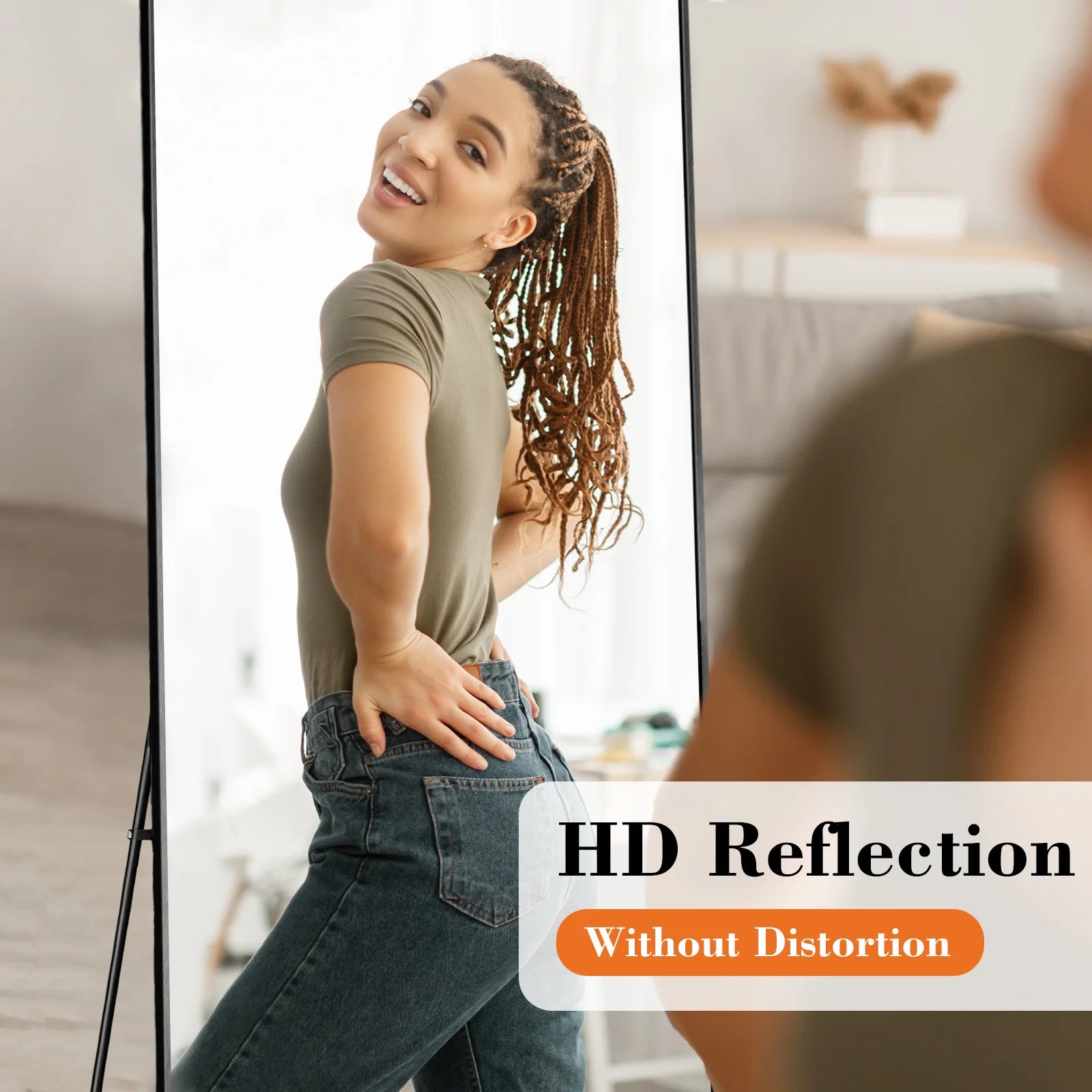 64"x21" Full Length Mirror - KozyTrends