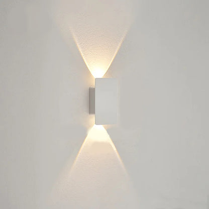 Outdoor Waterproof LED Wall Lamp - small white variant