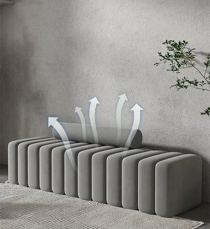 Modern Minimalist Sculptural Ottoman
