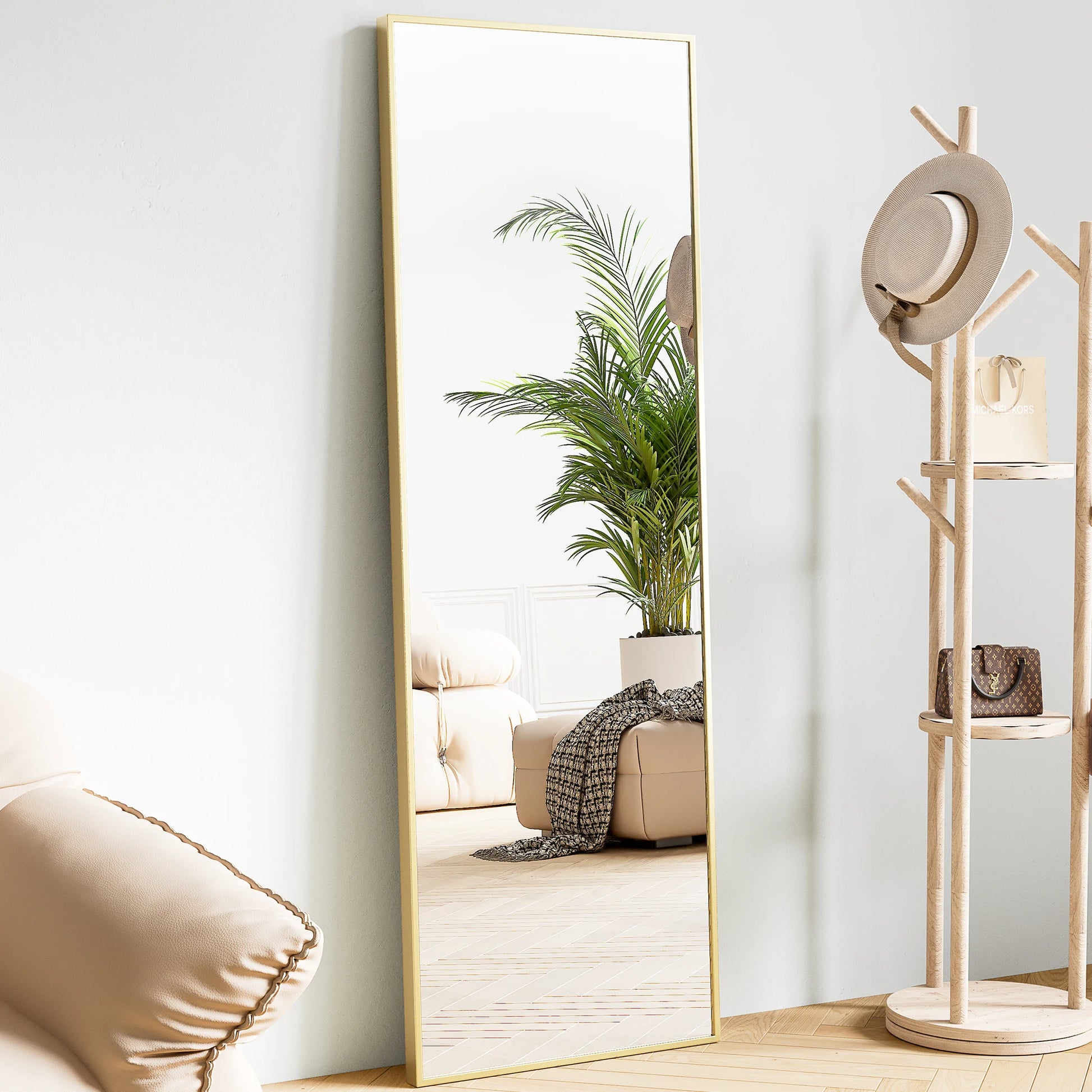 64"x21" Full Length Mirror - KozyTrends