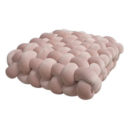 Decorative Hand-Made Knotted Square Plush Pillows - KozyTrends