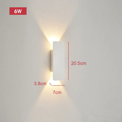 Outdoor Waterproof LED Wall Lamp - medium white