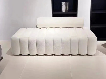 Modern Minimalist Sculptural Ottoman