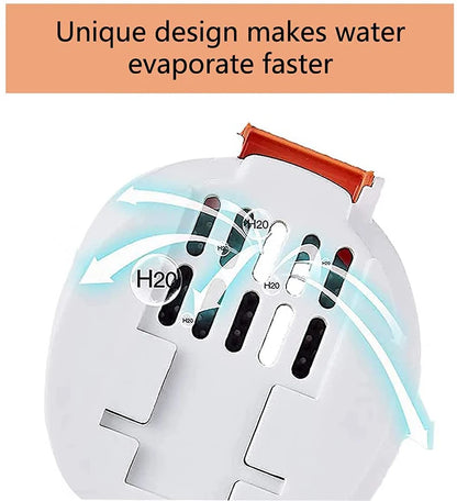 Wall-Mounted Silicone Toilet Brushes With Holder Set - KozyTrends