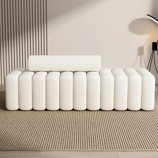 Modern Minimalist Sculptural Ottoman